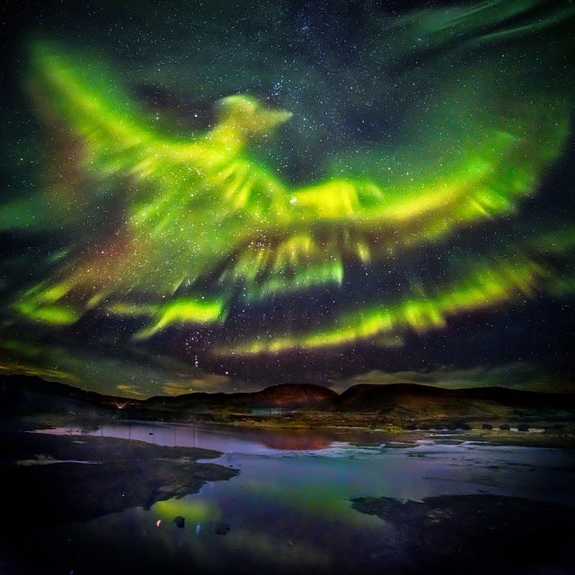 La más impresionante foto de una aurora boreal jamás tomada