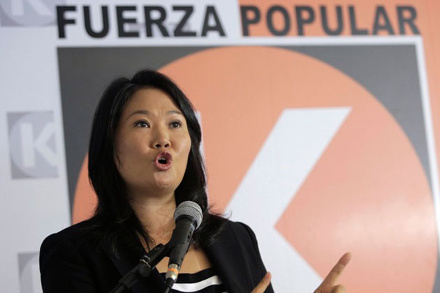 Fujimori llegará como favorita a los comicios electorales de Perú este domingo