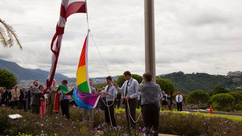 Embajada de EEUU en Caracas conmemora inclusion de la comunidad LBGTI