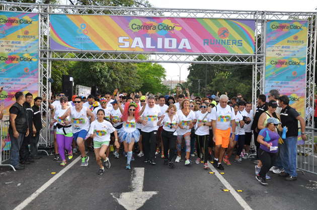 Alcaldía de Valencia entregará este sábado Kits para la Carrera Color