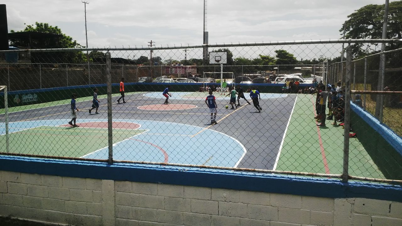 Gestión deportiva de Cocchiola recupero dos campos deportivos y una cancha múltiple(+Fotos)