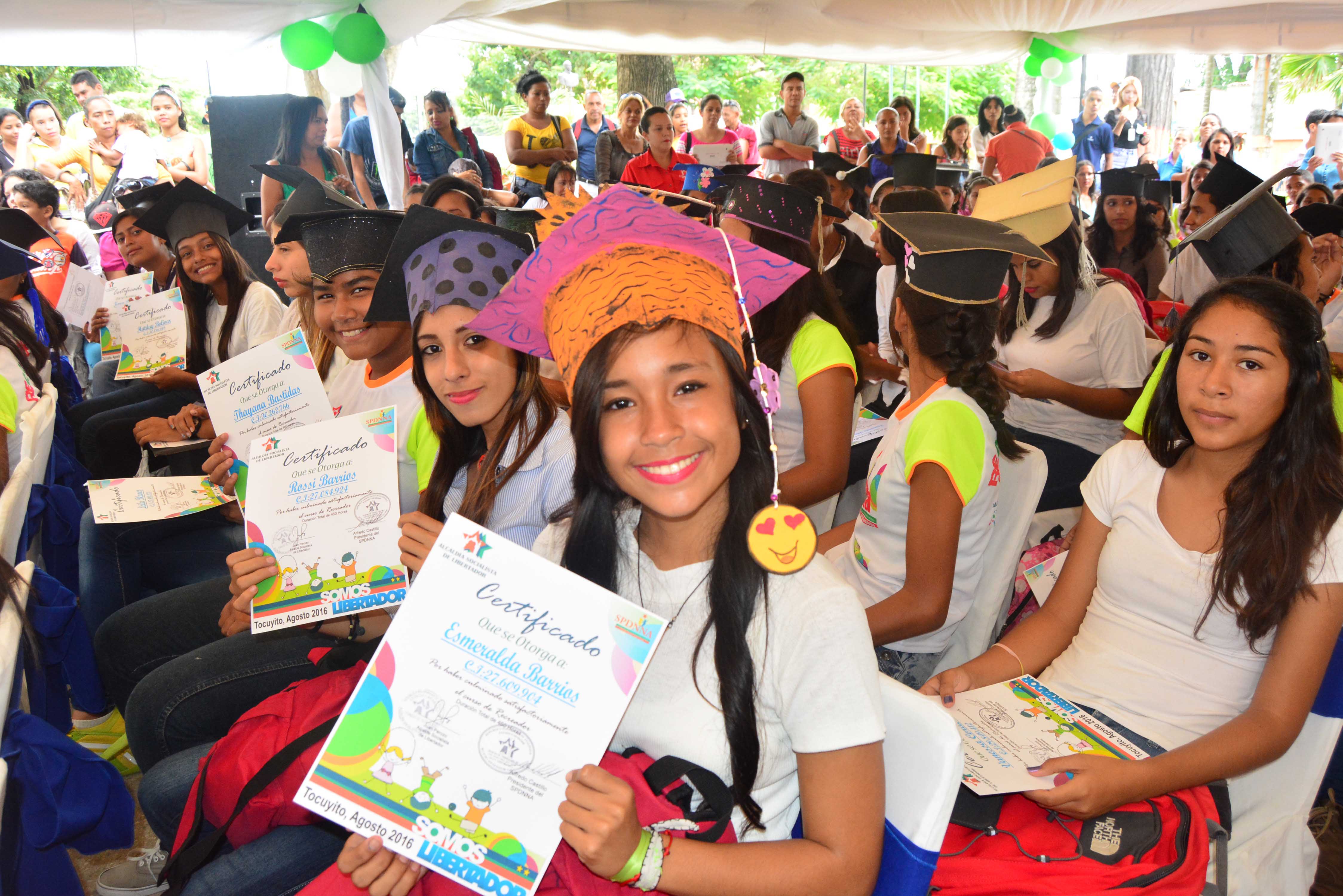 213 jóvenes integraron la I Promoción de Recreadores del municipio Libertador