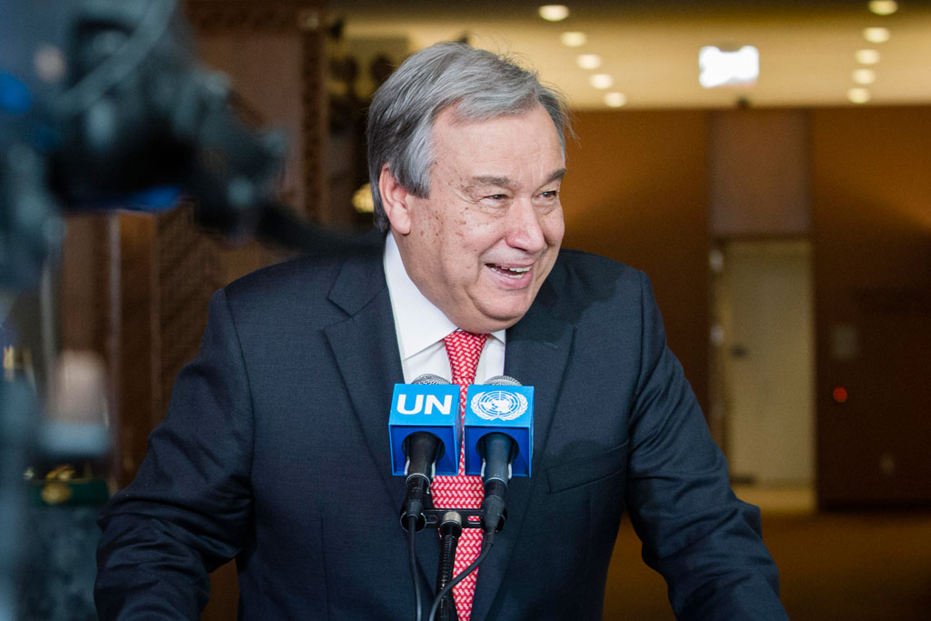 El portugués António Guterres es el nuevo Secretario General de la ONU