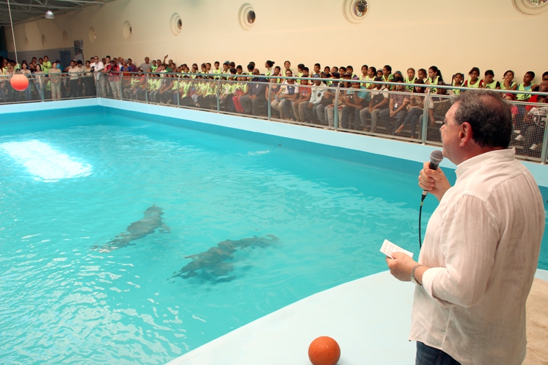 Alcaldía de Valencia inaugura Granja de Contacto en el ZooAquarium