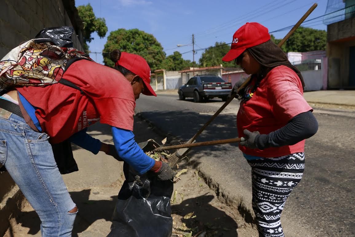 Continúan jornadas de recolección de basura en el municipio Libertador