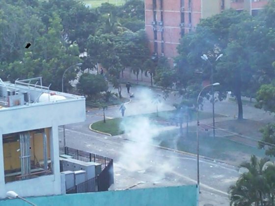 GNB reprimió manifestación en Naguanagua este lunes