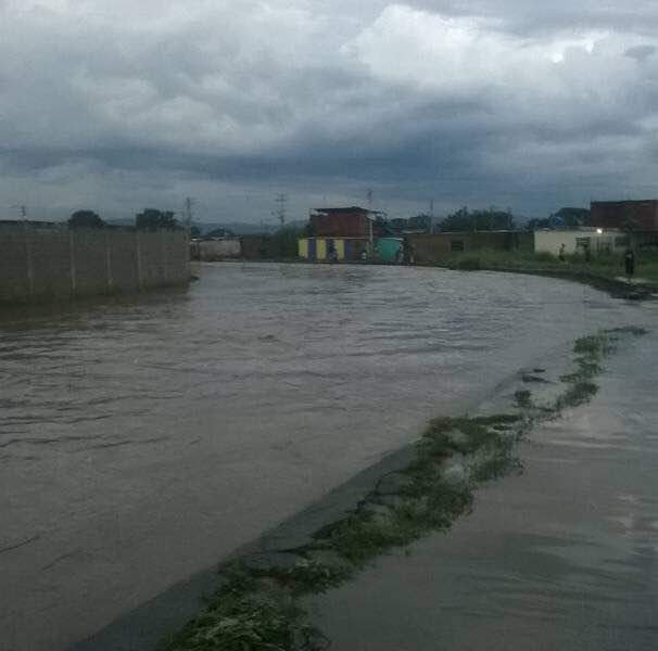 Se desborda canal de Trapichito y causa inundaciones #Valencia