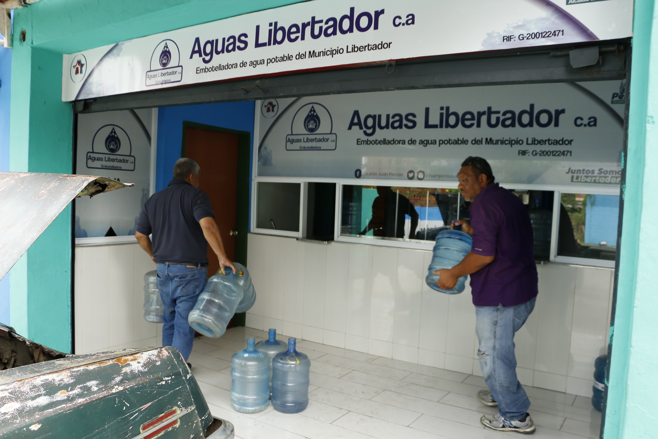 Embotelladora “Aguas Libertador C.A” cuenta con 12 puntos de distribución en el Municipio Libertador