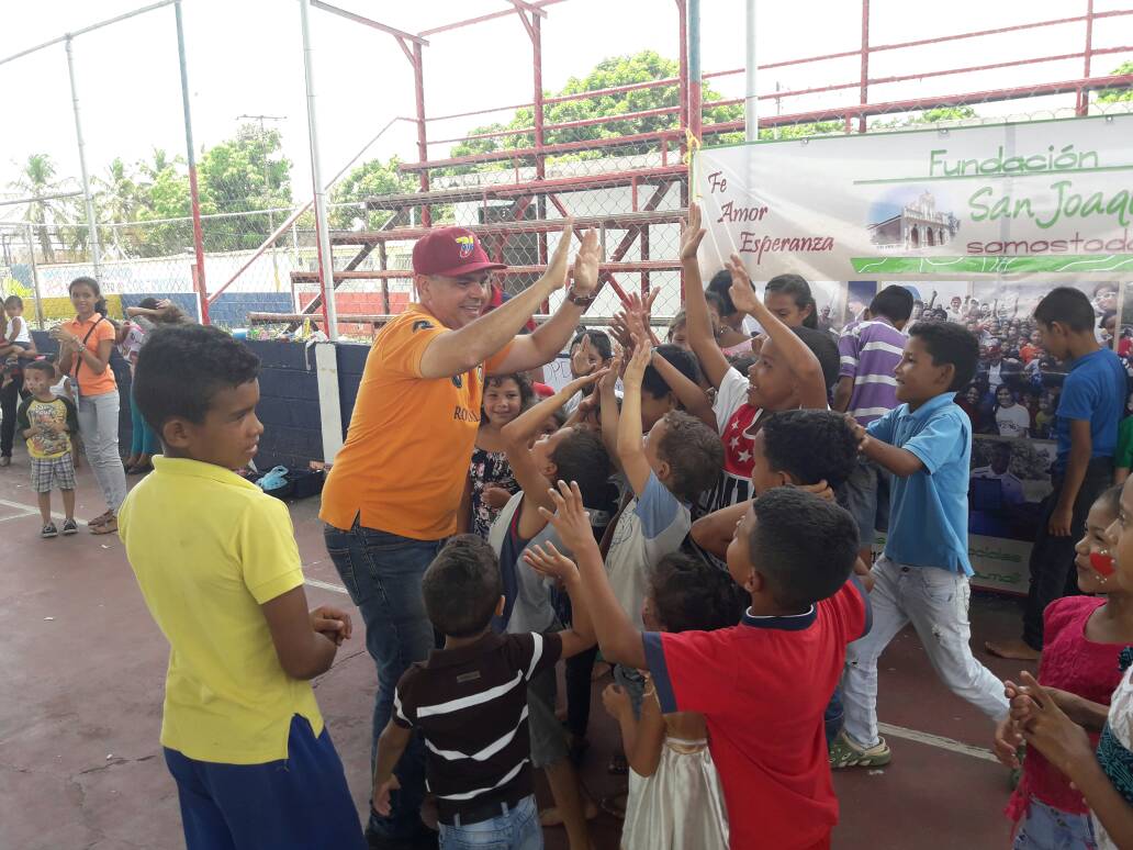 Niños de Palo Negro Oeste  disfrutaron de jornada recreativa