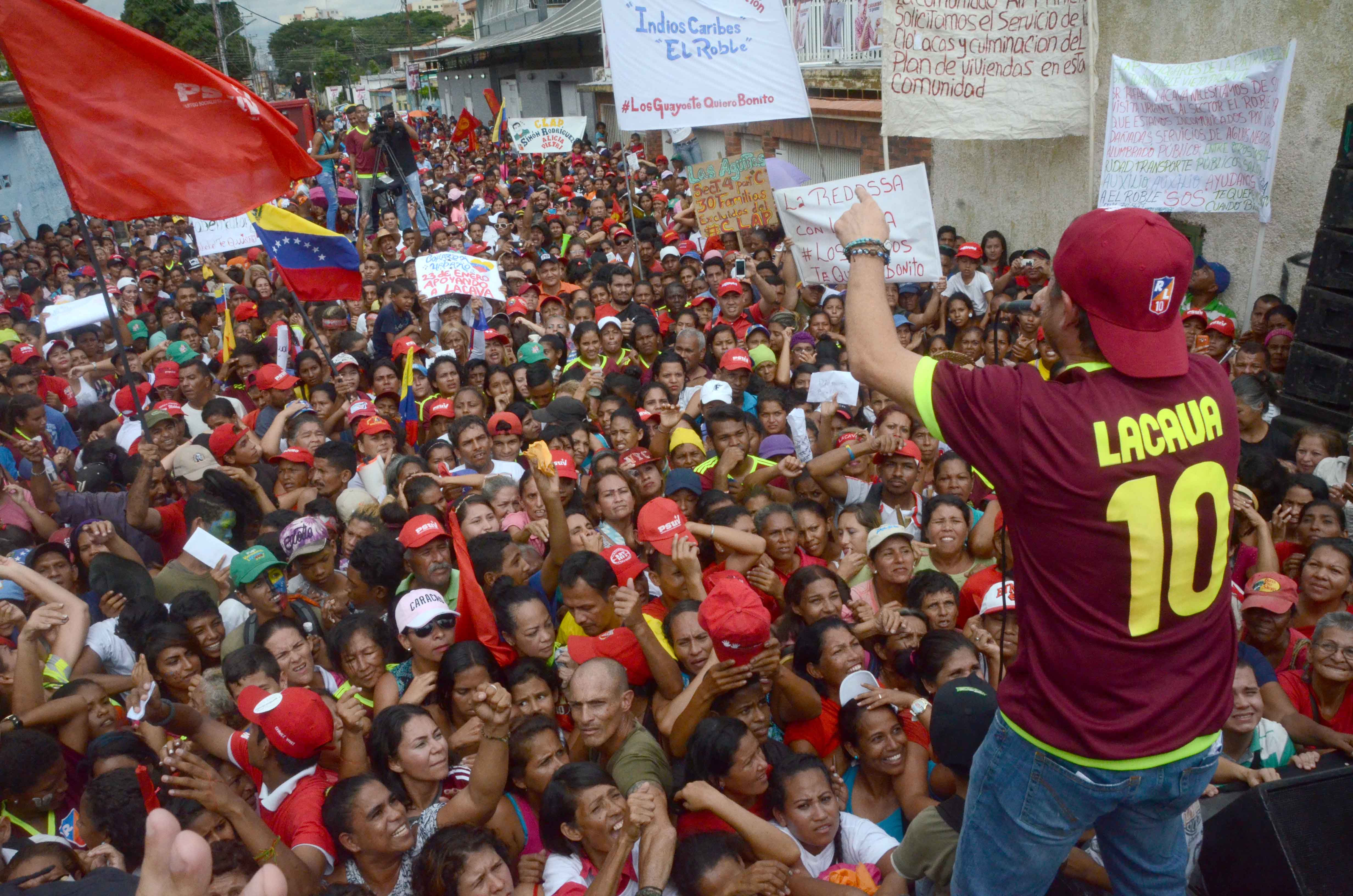 #23Sep Rafael Lacava  arrancó la campaña oficial en Los Guayos