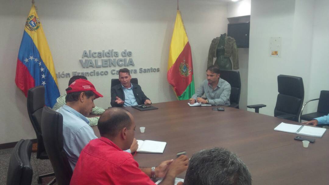 Alcalde de Valencia Alejandro Marvez sostuvo encuentro con representantes de Corpoelec e Hidrocentro