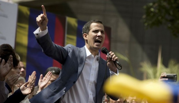 Presidente interino Juan Guaidó reactiva la protesta en la calle para desbloquear la entrega de ayudas