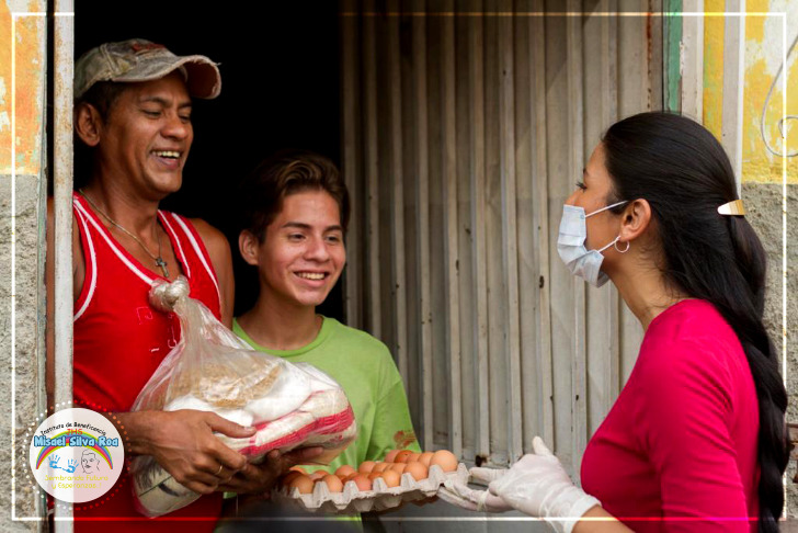 Grupo JHS y Fundación Misael Silva Roa realizan entrega de alimentos