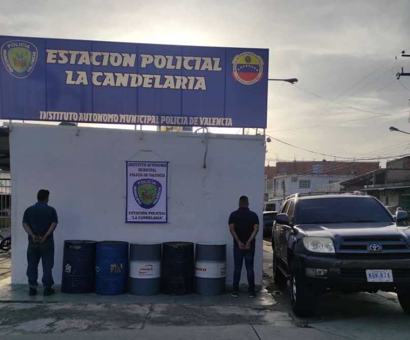 Policía Municipal de Valencia desmanteló centro de venta ilegal de gasolina