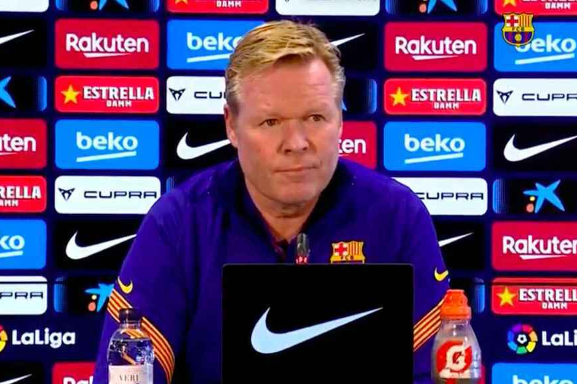 Koeman sobre Suárez: Le deseo lo mejor, pero debemos pensar en nosotros mismos