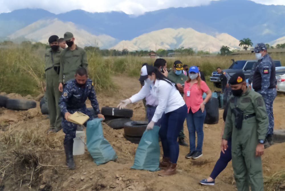 Incineraron casi 500 kilos de droga incautada por la DIP en Carabobo