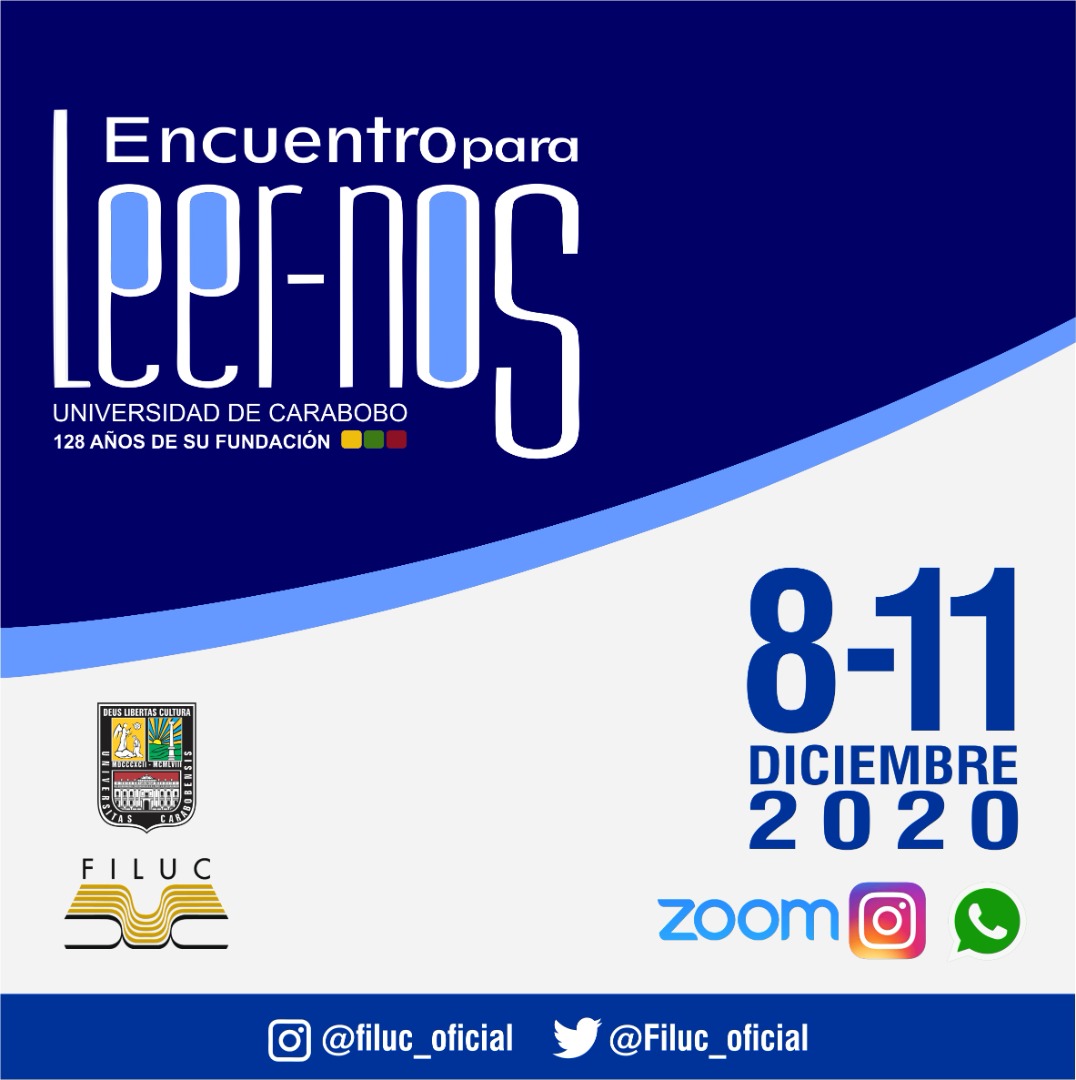 La Universidad de Carabobo y Filuc invitan a participar en el “Encuentro para Leer-nos 2020”