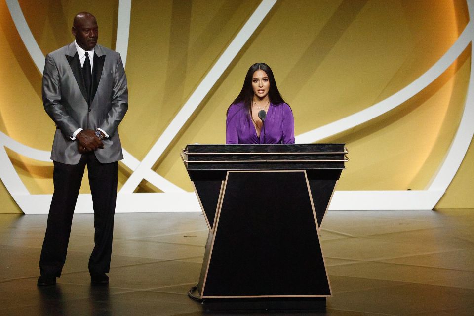 Kobe Bryant ingresa al Salón de la Fama: emotivo discurso de su viuda Vanessa