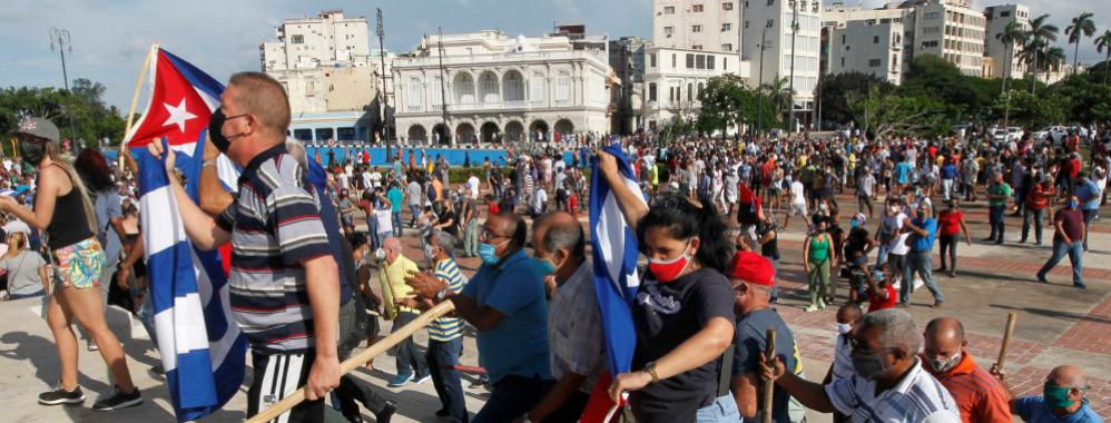 Miedo: Uso de fuerza y cortes de Internet  durante las protestas en Cuba