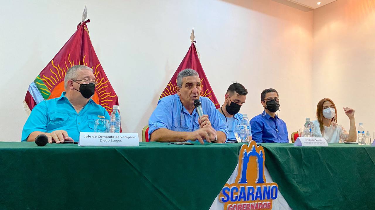 Scarano: El comando de campaña cuenta con personas de experiencia comprobada 