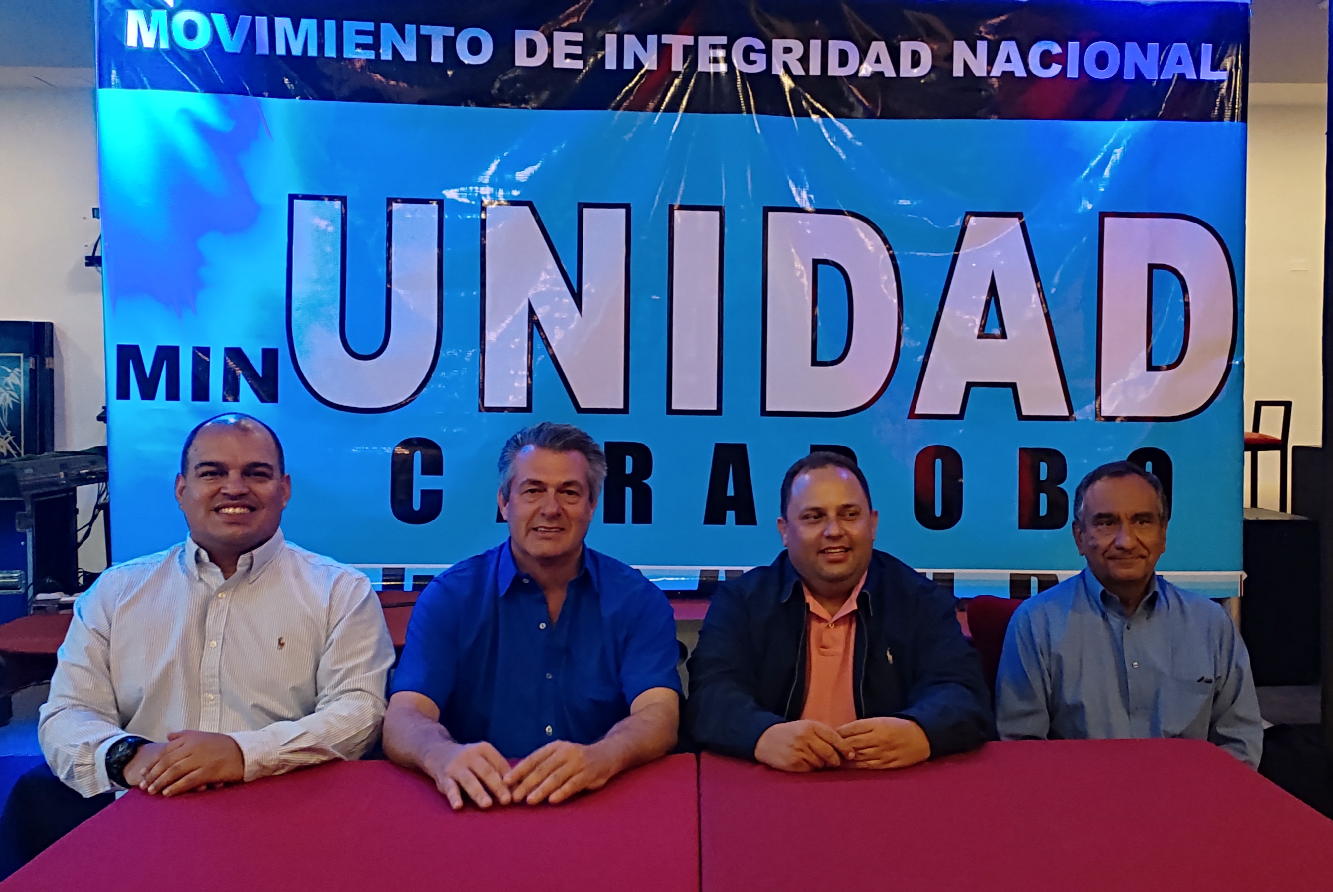 MIN Unidad presentó a Roberto Vernet como candidato a la gobernación de Carabobo