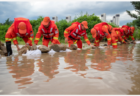 Tianjin emite alerta roja por inundaciones en principal afluente de río Haihe