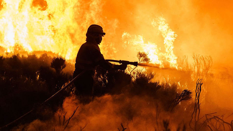 Incendios forestales azotan España