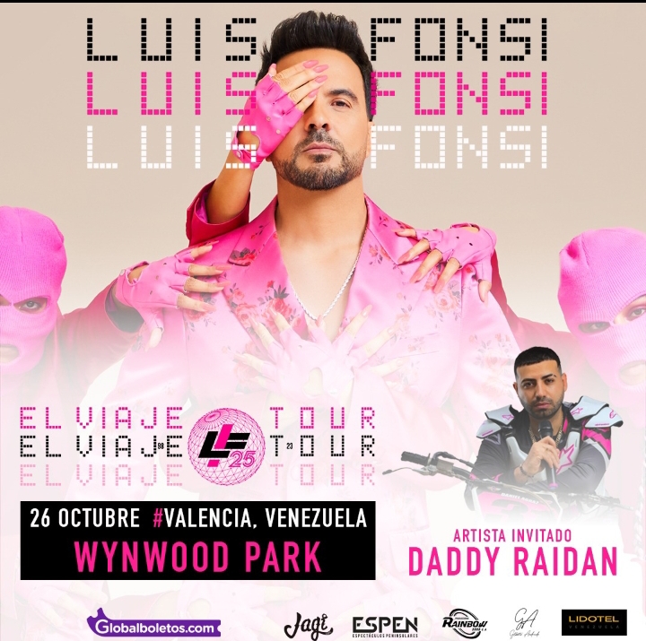 Gira de Luis Fonsi “El Viaje Tours” llega a Venezuela