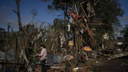 Ciclón extratropical deja 44 muertos y 46 desaparecidos en sur de Brasil