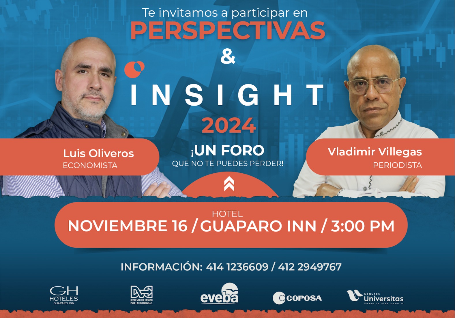 Los escenarios políticos y económicos del próximo año serán revisados en Perspectivas & Insight 2024