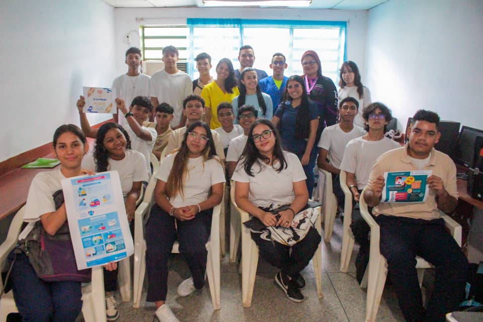 Alcaldía de Naguanagua organizó charlas educativas en liceos para celebrar el Día Mundial de los Pacientes Trasplantados