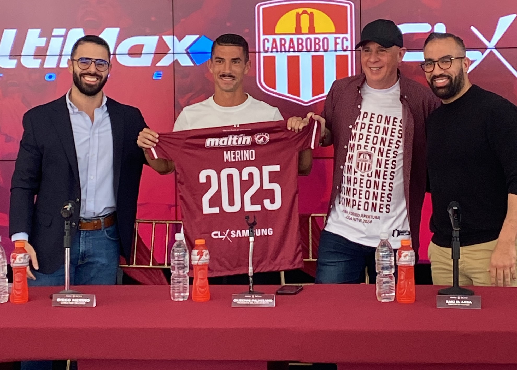 Carabobo FC anunció la renovación de Diego Merino hasta dicimebre del 2025