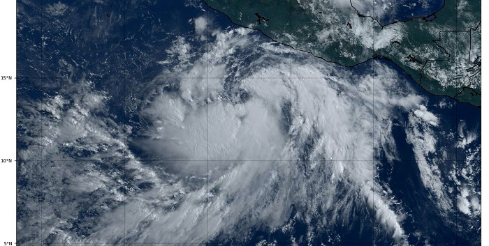 Se Forma la Tormenta Tropical Carlotta en el Pacífico