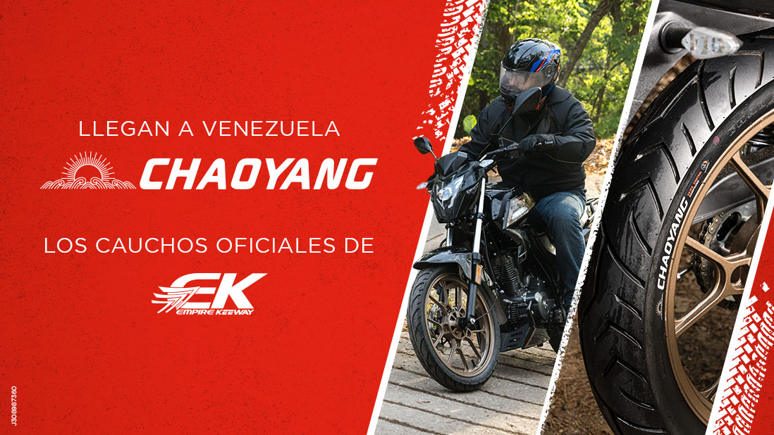 Cauchos Chaoyang llegan a Venezuela con respaldo de Empire Keeway