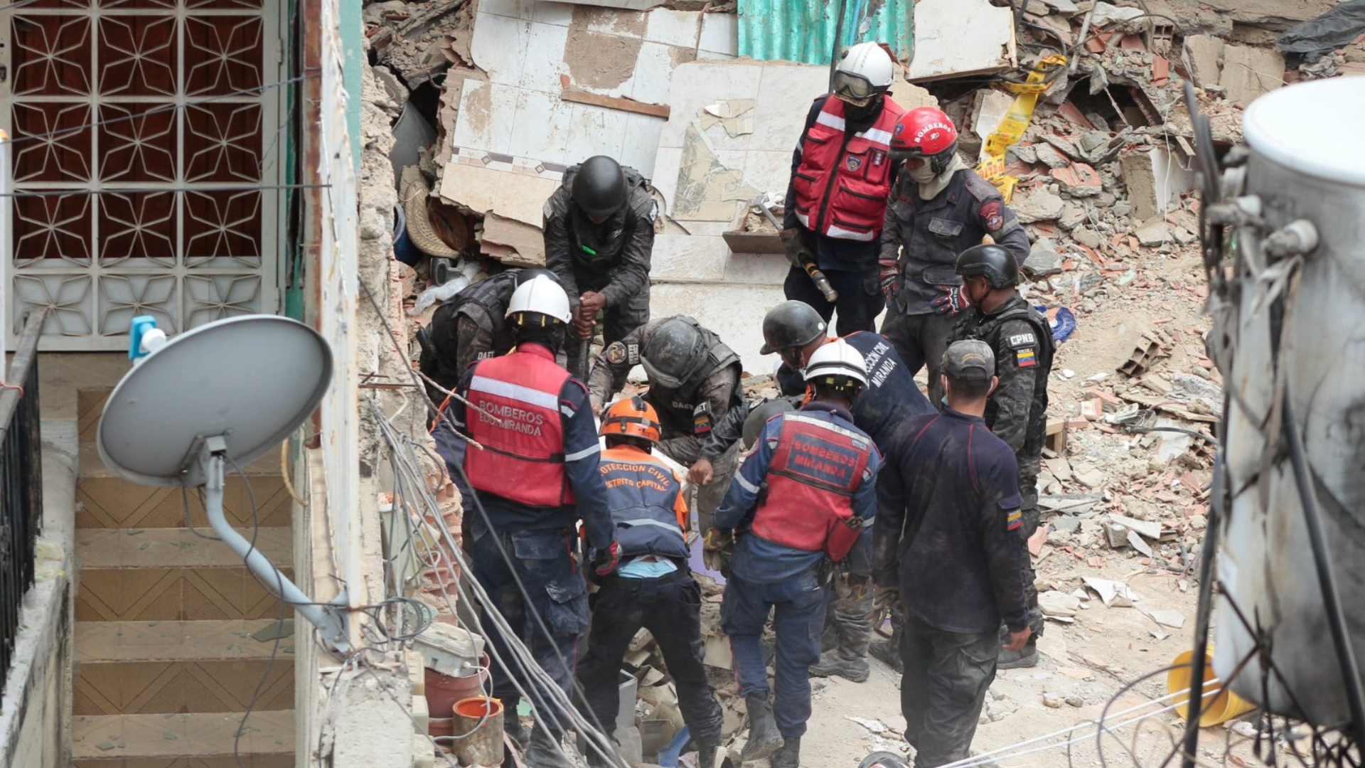 Al menos siete personas fallecieron por explosión de una bombona de gas en Petare